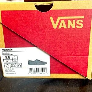 Brand new still in box low vans